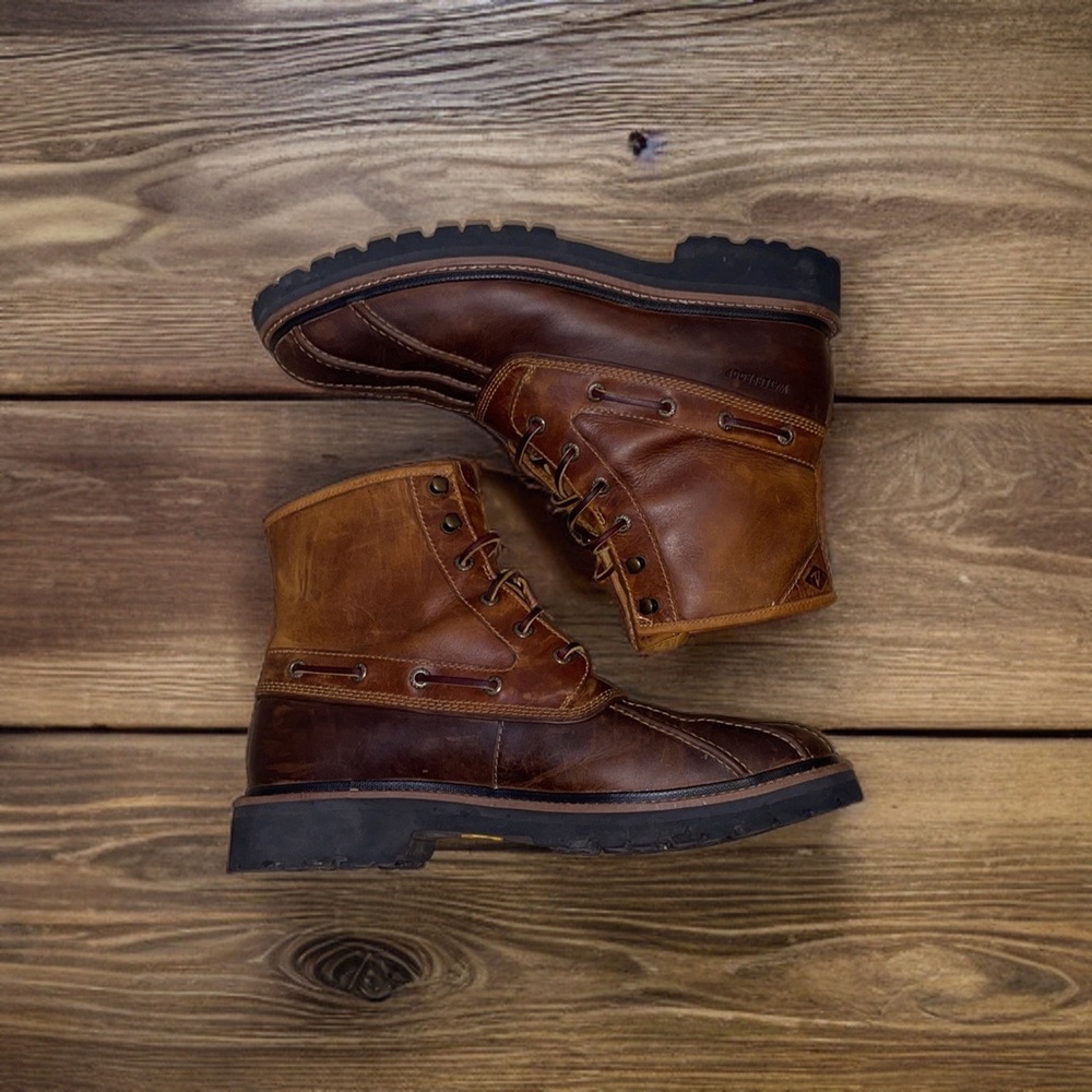 Men's Sperry, Gold Cup Lug Duck Boots SZ:10